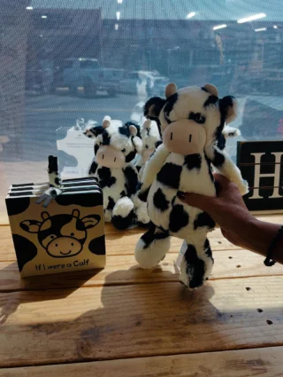Look what just arrived! “Bashful Calf” & more amusable’s Bouquet of Flowers!  Who doesn’t love 𝖩𝖾𝗅𝗅𝗒𝖼𝖺𝗍’s?! Come pick yours up today.  2029 McCulloch Blvd, next to Red Onion.  We’re open till 5pm today, and 10am-2pm tomorrow.  #ourshabbyshacklhc #jellycat #shoplocal